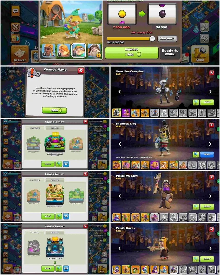 [SUPER DEAL] TH18 NEAR MAX | 7X SCENERY | 3 HERO MAX | 4 EPIC MAX 3X 26 | NC 1K | XP-264 | 4535 WS | MAX TYPE PROFILE | HUGE SKIN | FULL ACCESS - Global