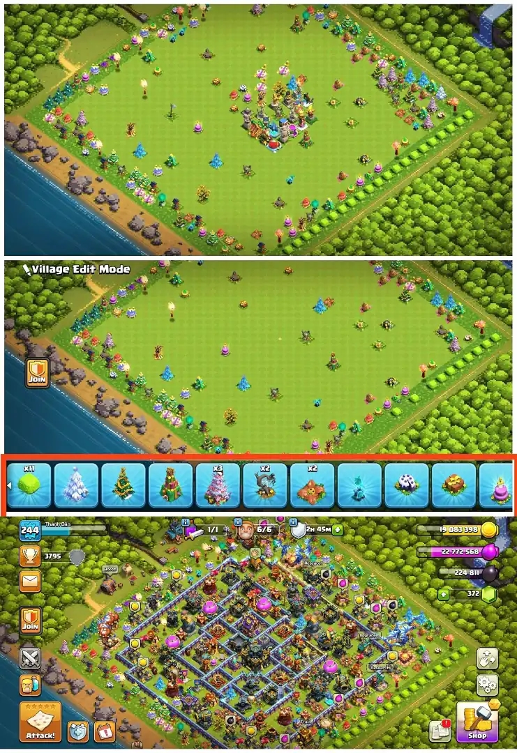 [Cheapest] TH 17 Almost Max || 4 HERO MAX || Max Troops || 244 XP || FULL LOADED TREE || B.B Max || Nc Yes || Full Access || Heroes: 100+100+71+75+50 - Global