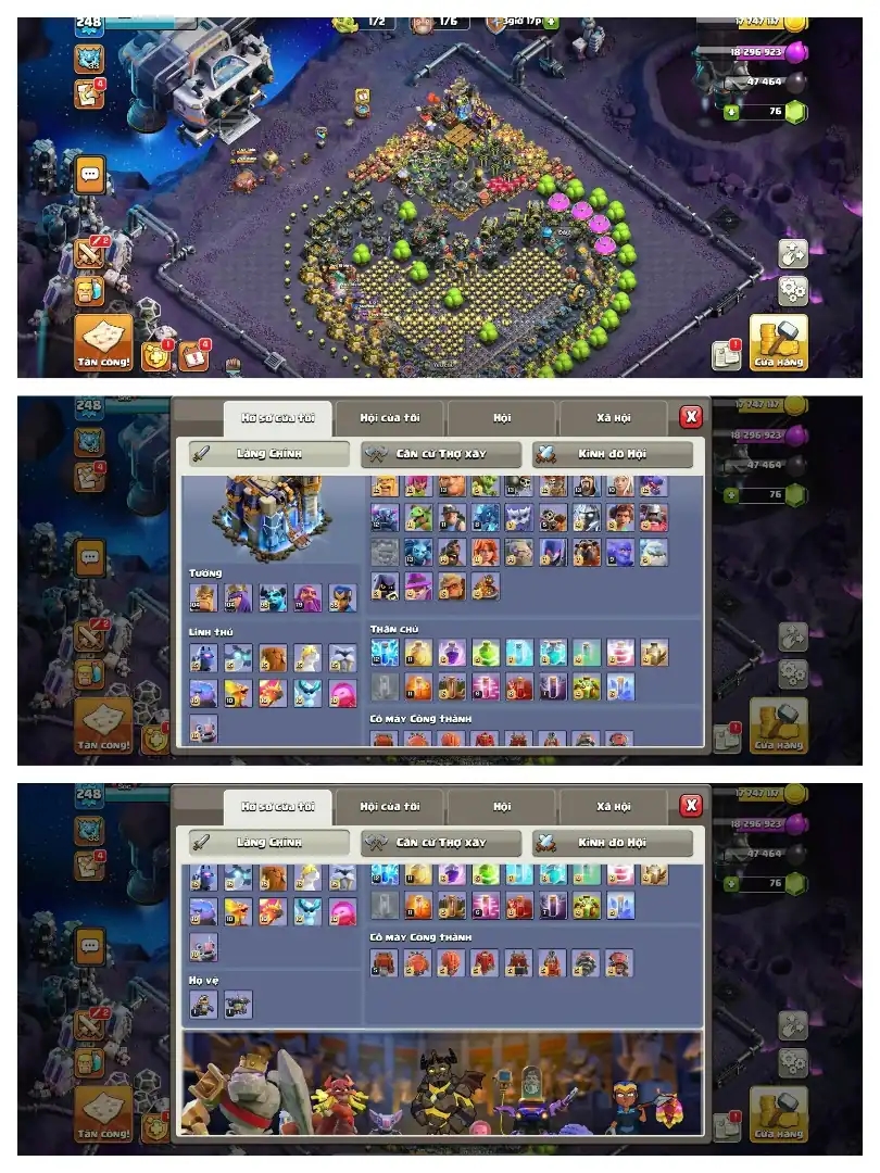 [SUPER DEAL] EXP-248 ➤TH18 5 HEROS MAXED ➤125x WALLS MAX || 7 EPICS MAX ➤HEROS- 105-105-95-80-55➤13 EPIC EQUIPMENT➤NC -1500➤ LOW PRICE - Global