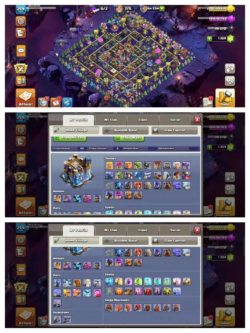 [SUPER CHEAP] EXP-259 ➤TH18 BASE MAXED ➤PREVIOUS 4 HEROS MAXED | 9 EPICS MAX ➤HEROS- 101-100-88-75-50➤9 EPIC EQUIPMENT ➤NC- 1000➤ - Global
