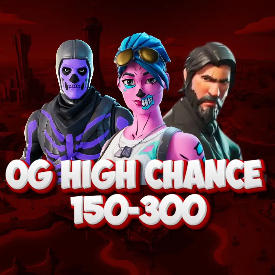 150–300 OG Fortnite skins: Chance for Travis Scott, IKONIK, Galaxy, Sparkle Specialist, Black Knight, Merry Mint Axe, Take the L & more! - Global