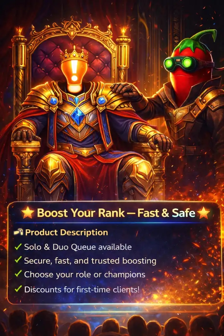 🌟 Professional Elo Boost Service 🌟GOLD / per 1 tier