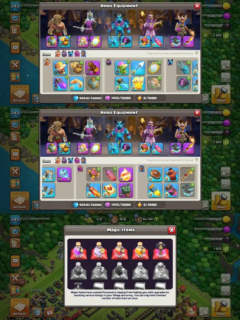 [10% Discount]➪ TH-18 Near MAX]➪[100-105-86-80-50 Heroes]➪5 Epic Max]➜ Best Offer] 3758 Ws | Full Access] Xp-243 | Max Type Wall | Best Deal - Global