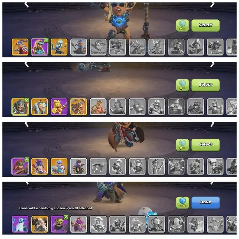 [6 Epic Max]➤➤11 Epic Equipment➤➤Th18 5Heroes with wall max➤➤16 Heroes Skin➤➤WS 4429➤228 Cwl medals➤Lots of magic items - Global