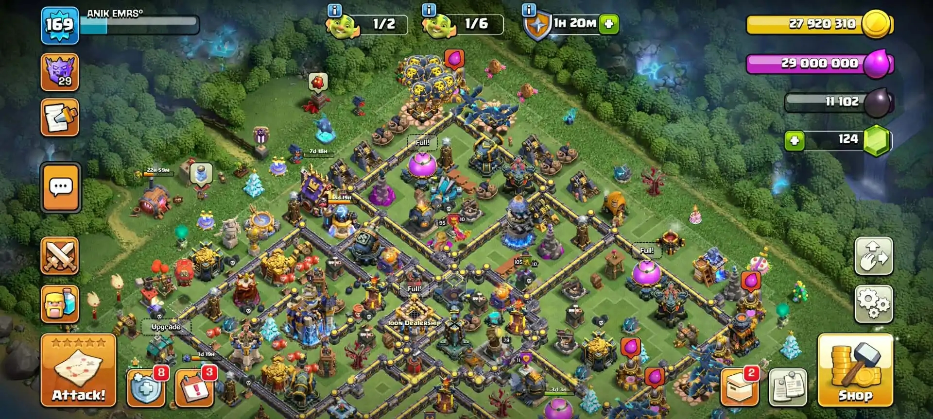 TH 18 SUPERB ACC✦HERO|95|105|50|79|54✦HIGH DFC✦WALL VERY GOOD✦VERY HIGH EPIC✦PROFILE ALMOST MAX TIPE✦ - Global