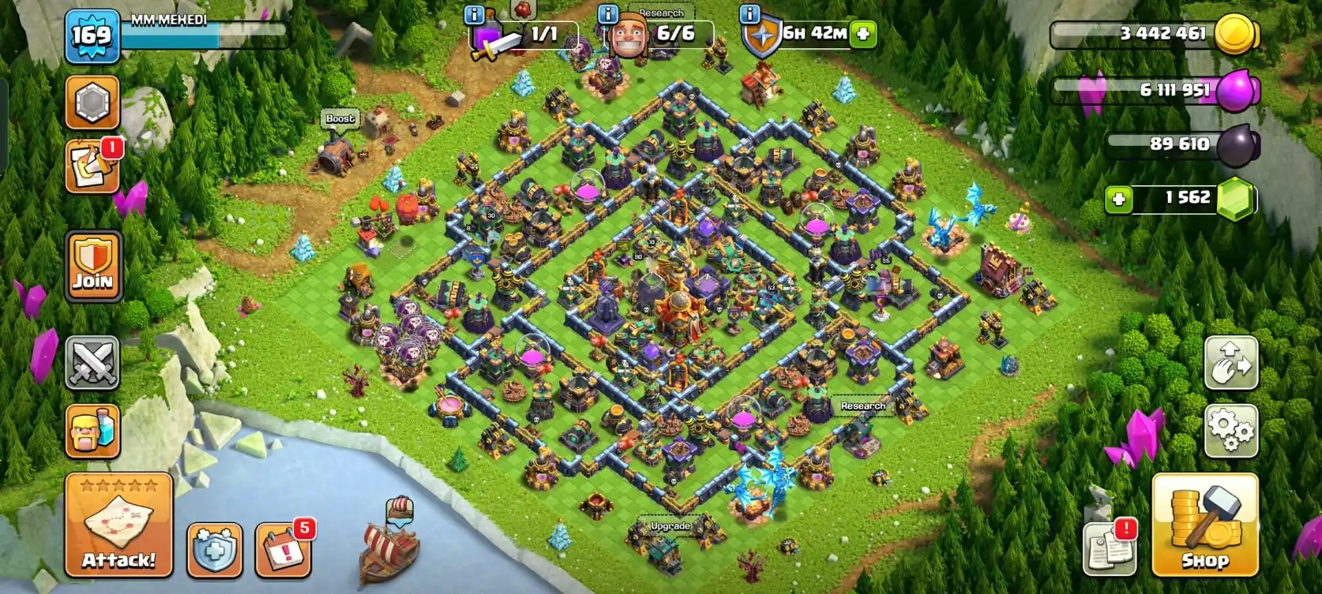 SUPER CHEAP✦TH 16 AWESOME ACC✦HERO|73|80|53|55|30✦HIGH EPIC✦NC YES✦HIGH DFC✦GOOD PROFILE✦6B✦6 PET 6 SIEGE - Global