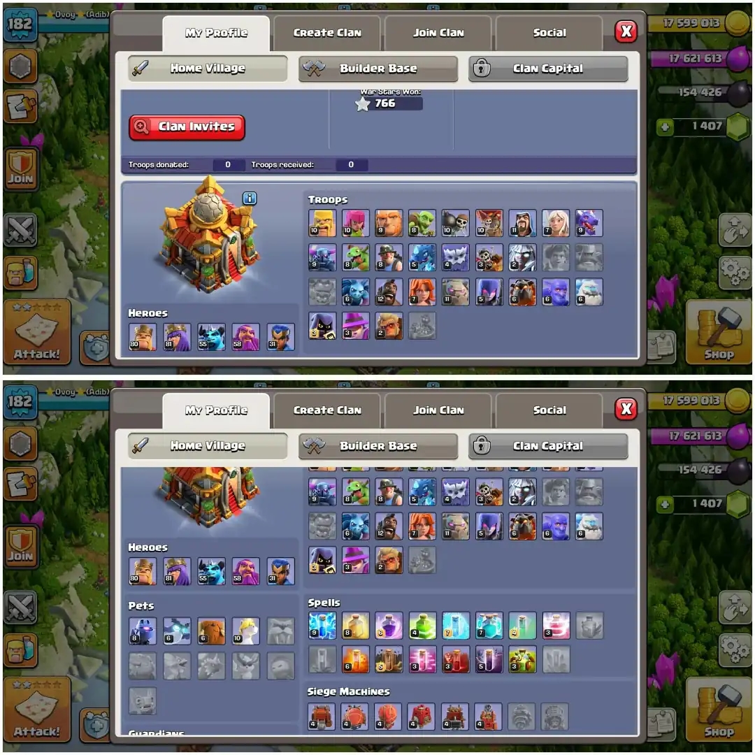 SUPER CHEAP✦TH 16 SUPERB ACC ✦HERO|80|81|55|58|31✦HIGH EPIC ✦YELLOW WALL✦HIGH DFC✦NC YES✦WOW PROFILE✦PET SIEGE HIGH✦EVERY SIDE VERY GOOD✦ - Global