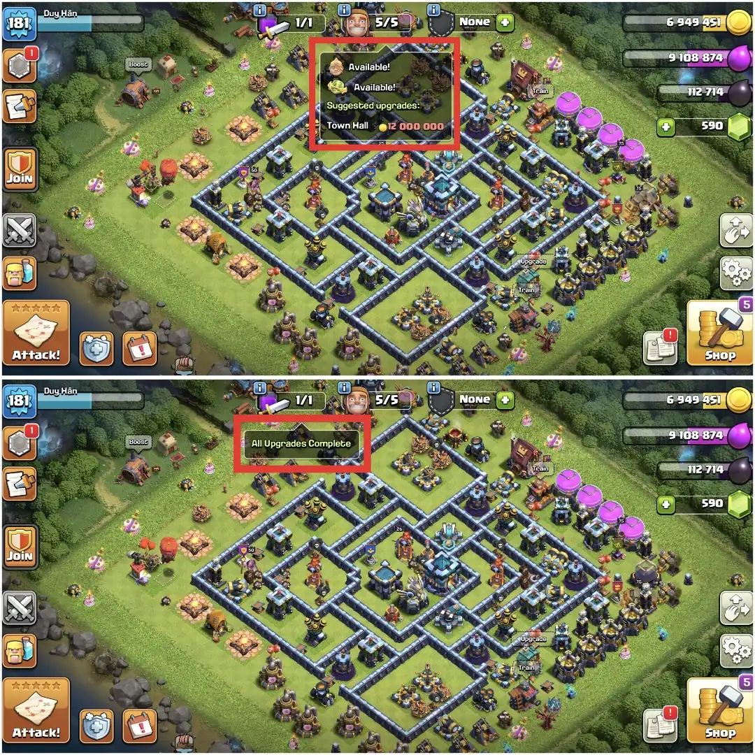 [NOTHING LEFT] TH13 FULL 200% MAX | NC YES | HEROES: 75-75-50-50-25 | EPIC AVL | 680+ WS | XP-181 | 230 MEDALS | FULL ACCESS | TO BUYER MAIL - Global