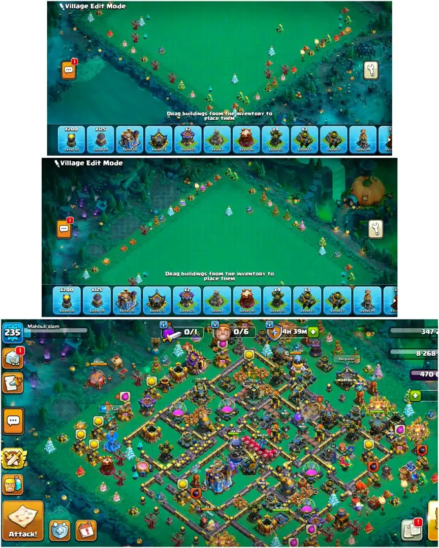 [3300 Ws] [Super Deal] Th18 Almost Max | 3 Epic Max | 4 Heroes max [Wall Max] 1x Scenery | Old Obstacles | Xp-235 | Nc Free | Full Access - Global
