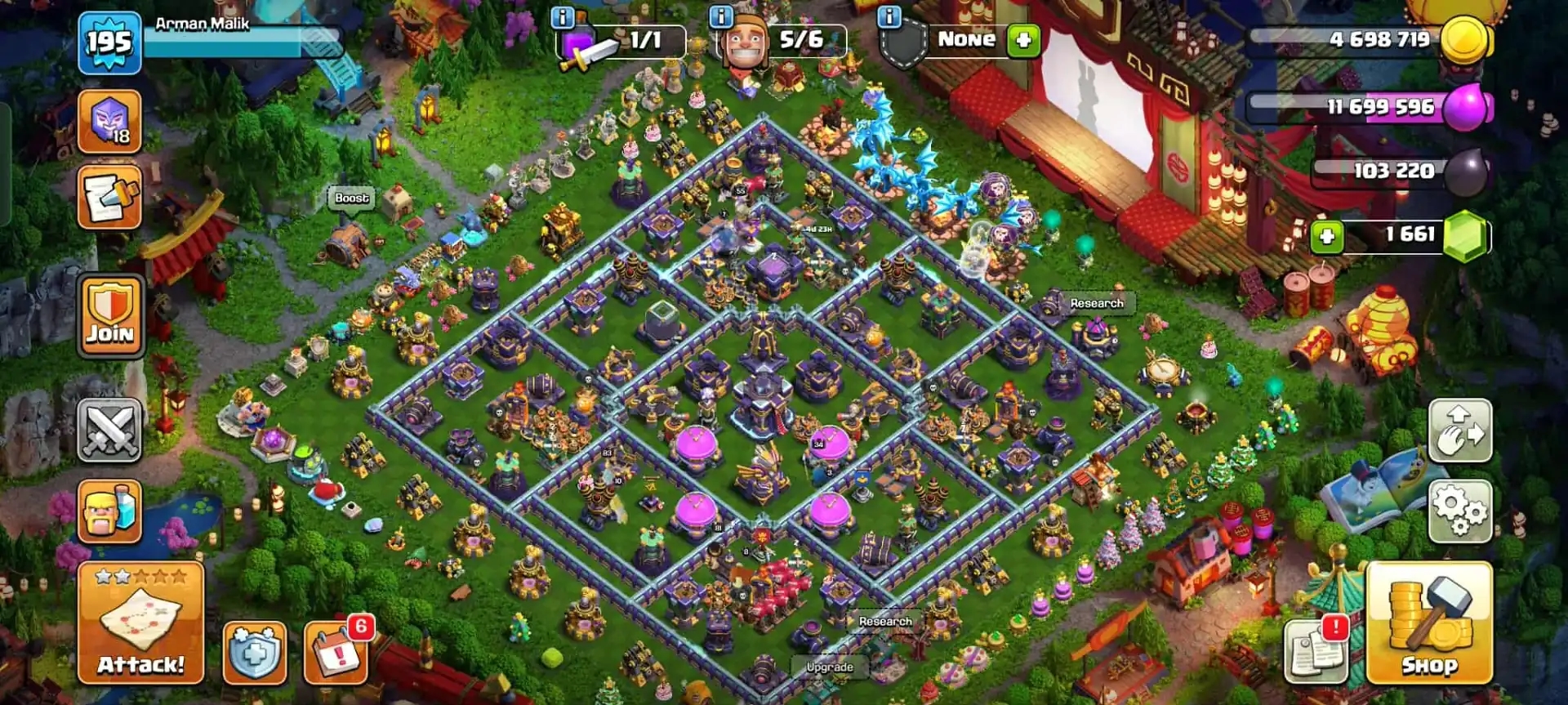 OFFER PRICE✦TH 15 ALMOST MAX 90%✦HERO|81|83|65|55|34✦5x EPIC✦10X HERO SKIN ✦NC YES✦MAX DFC✦EVERY SIDE WOW - Global