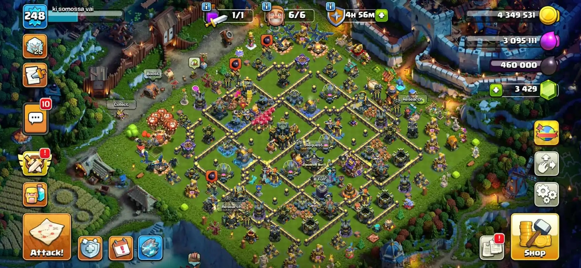 VERY BEST DEAL✦TH 17 MAX ALMOST✦WALL MAX✦DFC MAX✦5 HERO MAX✦VERY HIGH EQUIPMENT✦BH BASE MAX✦NC YES✦MAX PROFILE ✦EVERYTHING VERY GOOD✦ - Global