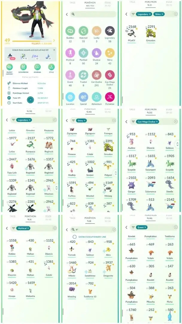R56 | Level49 | 58 Legendary | 43 Shiny | 2 Shiny Legend | Shiny Rayquaza | Shiny Groudon | 8 Hundo | Shiny Celebi | Mewtwo | Zekrom | - Global