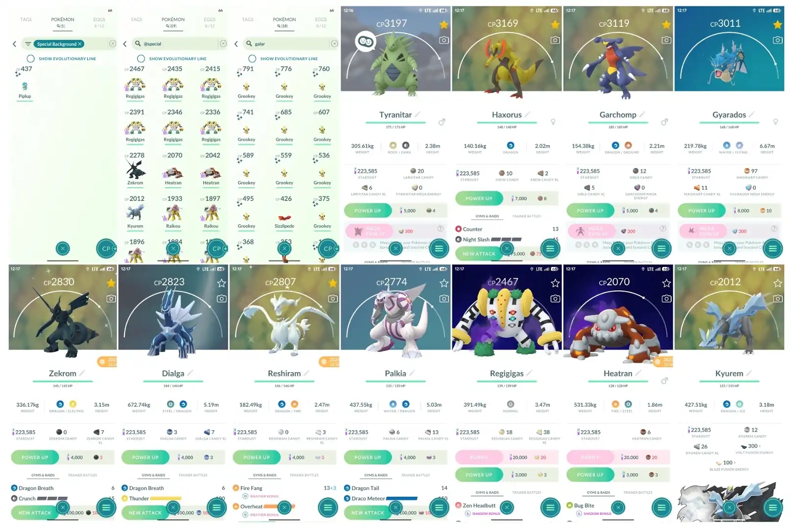 Level 40 | 50 Legendary : 50 Shiny | 2 Shiny Legendary : 19 Special | 17 Shadow Legendary : High CP Pokemons | All Tradable - Global