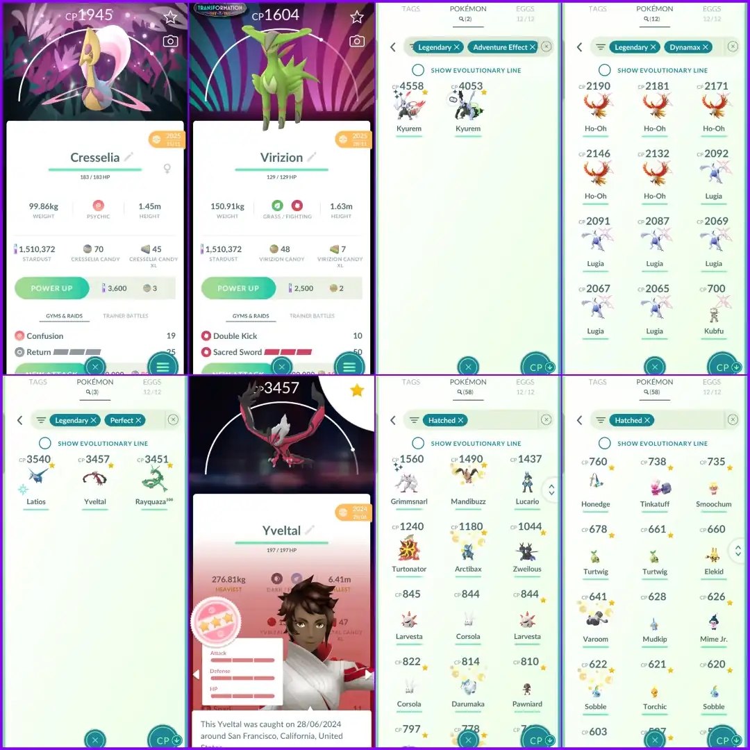 👑 LEVEL 66 ULTRA RARE STACKED 👑 256 SHINY 👑 174 LEGENDARY 👑 21 SHINY LEGENDARY 👑 NAME CHANGEABLE 👑 FULLY STACKED 👑 RARE POKEMON 👑 - Global