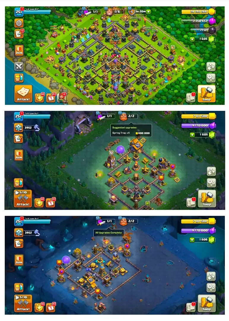 [Best Deal] Th18 Near Max ➺125 Walls Max ➺Hero:105-105-86-80-55 ➺All Epic Equipments ➺NC Yes ➺Max Army ➺Max Defence ➺Max BH10 | Full access - Global