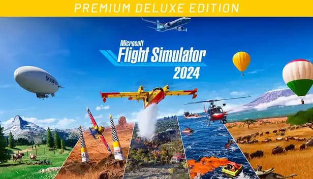 Microsoft Flight Simulator 2024 - Premium Deluxe Edition cover