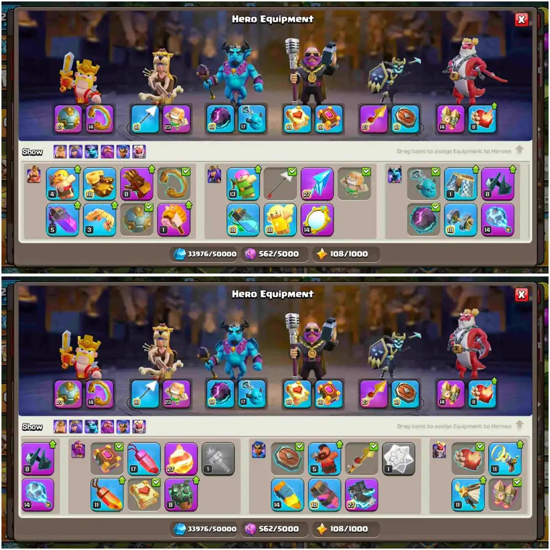 [CHEAP PRICE] TH18 NER MAX | 5 EPIC MAX | 4 HERO MAX | MAX WALL | XP-239 | HIGH PROFILE | HUGE SKIN | NC-1K | FULL ACCESS | GD DFC