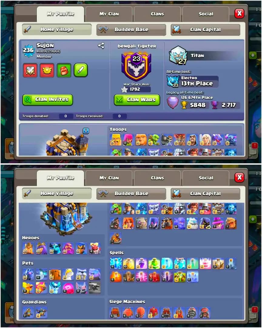 [VERY RARE] 32X HERO SKIN | TH18 NEAR MAX | 5 HERO MAX | 5 EPIC MAX | XP-236 | HUGE SCENERY | B.B MAX | NC-YES| 1K MEDALS | FULL ACCESS