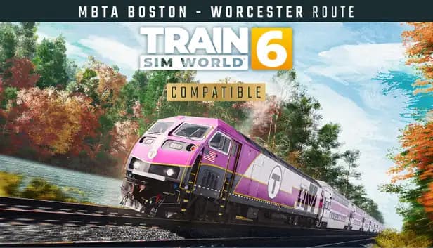 Train Sim World 6: MBTA Commuter: Boston - Framingham/Worcester Line Route Add-On cover