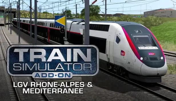 Train Simulator: LGV Rhône-Alpes & Méditerranée Route Extension cover
