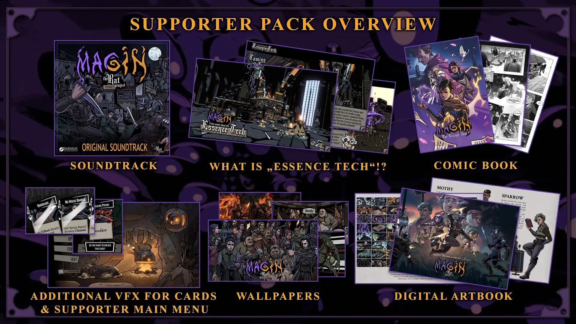 Magin: The Rat Project Stories - Supporter Pack media 1