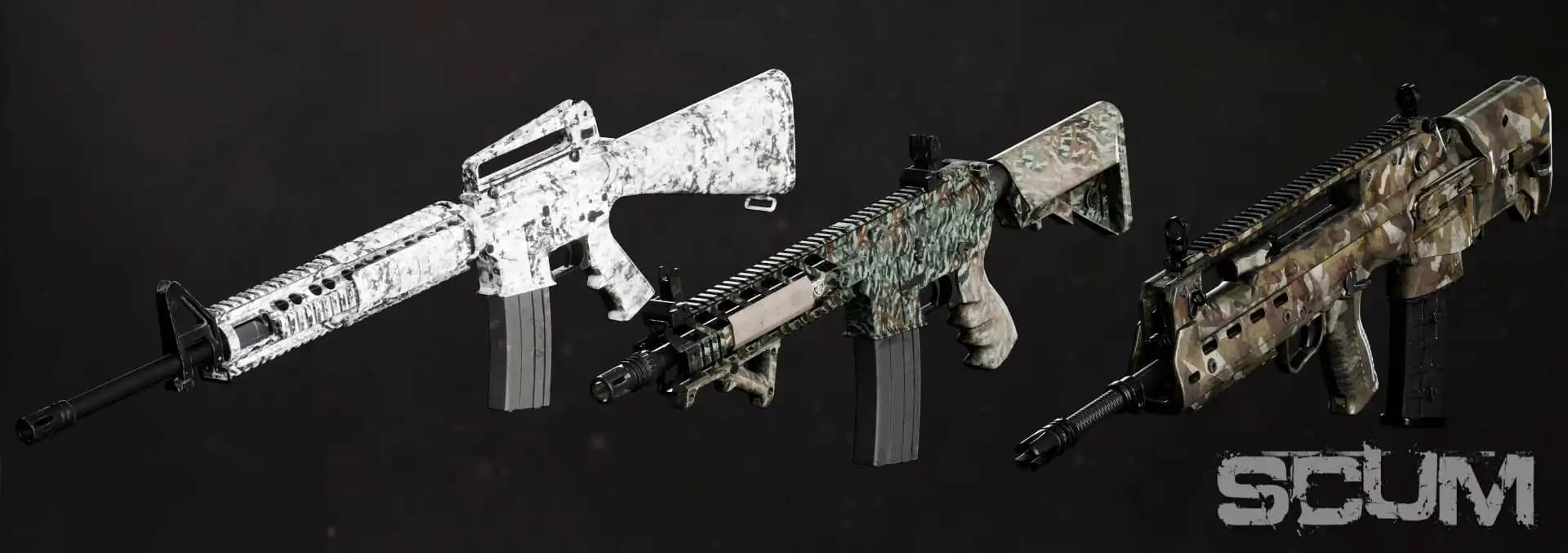 Scum Weapon Skins pack media 2