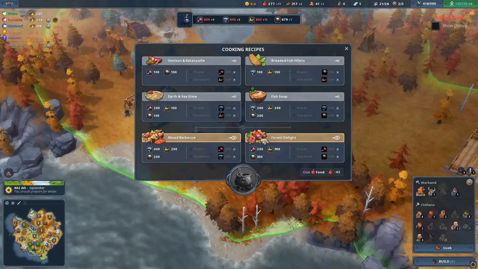 Northgard - Ratatoskr, Clan of the Squirrel media 5