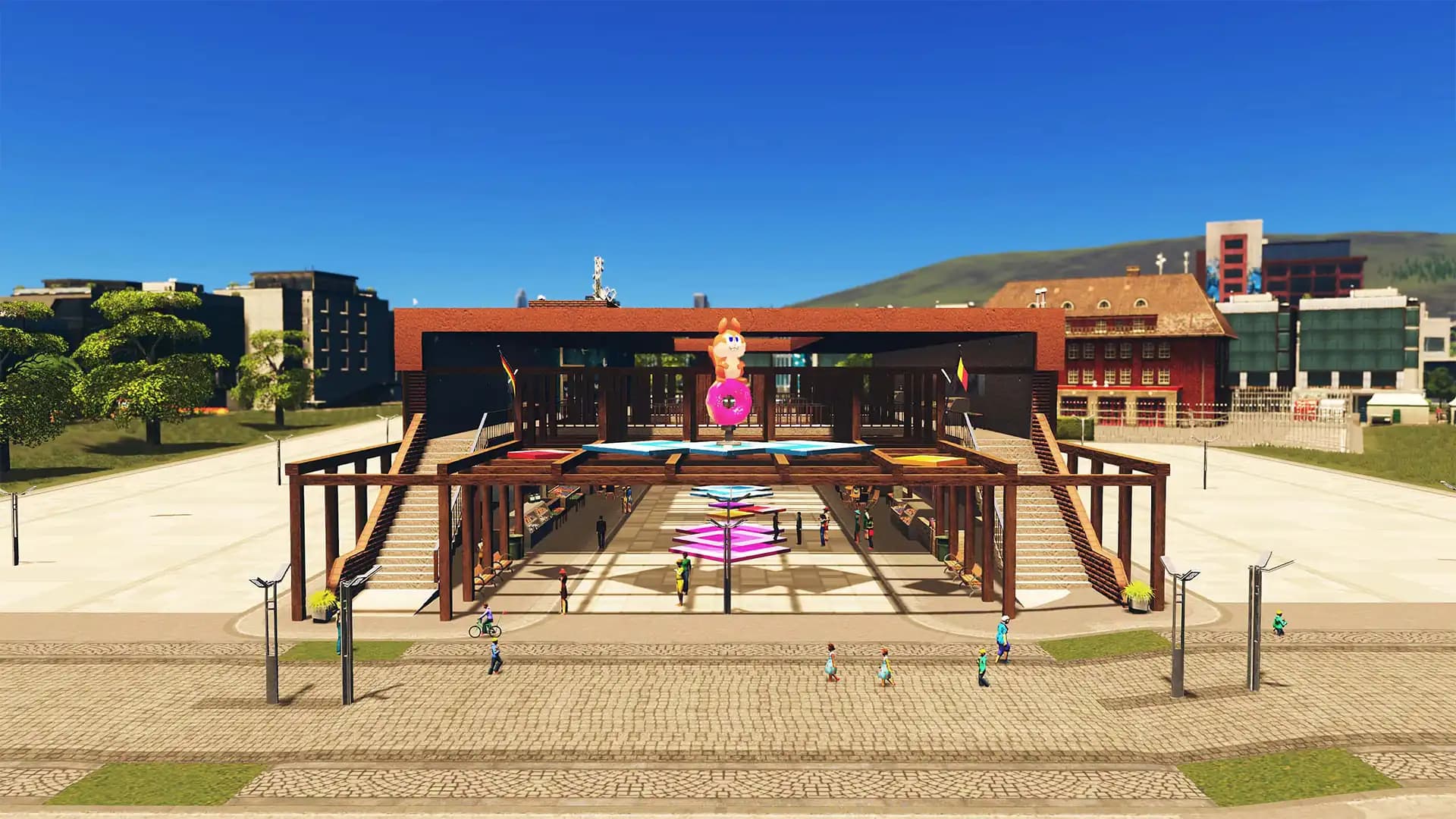 Cities: Skylines - Plazas & Promenades media 3