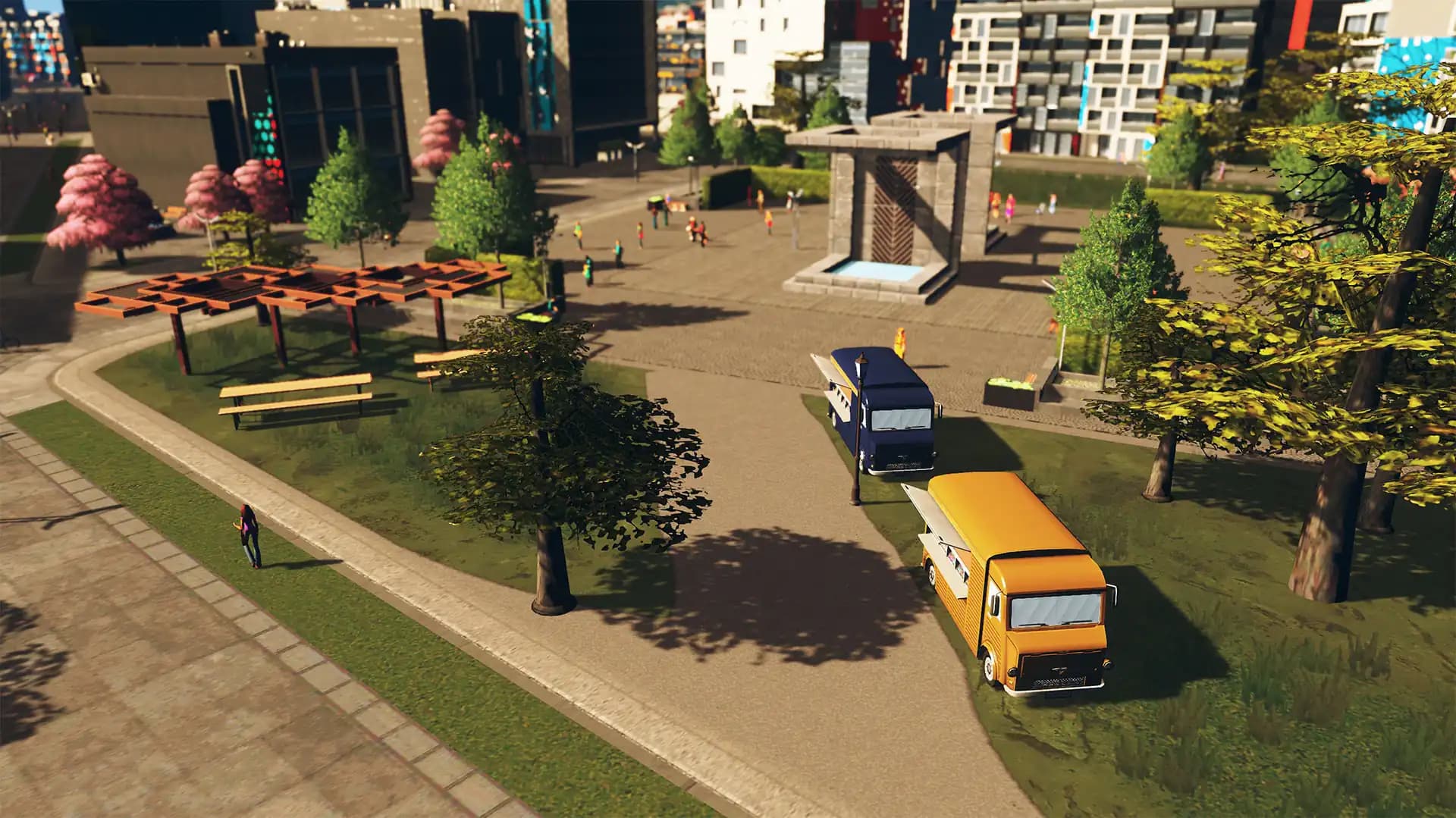 Cities: Skylines - Plazas & Promenades media 5