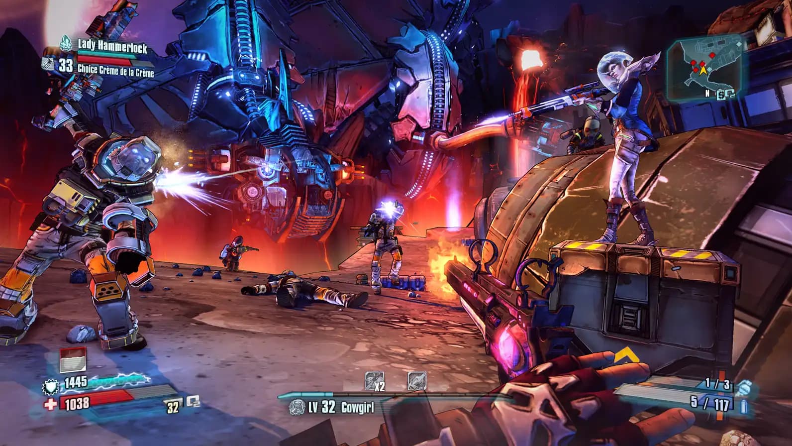 Borderlands The PreSequel Lady Hammerlock the Baroness media 1
