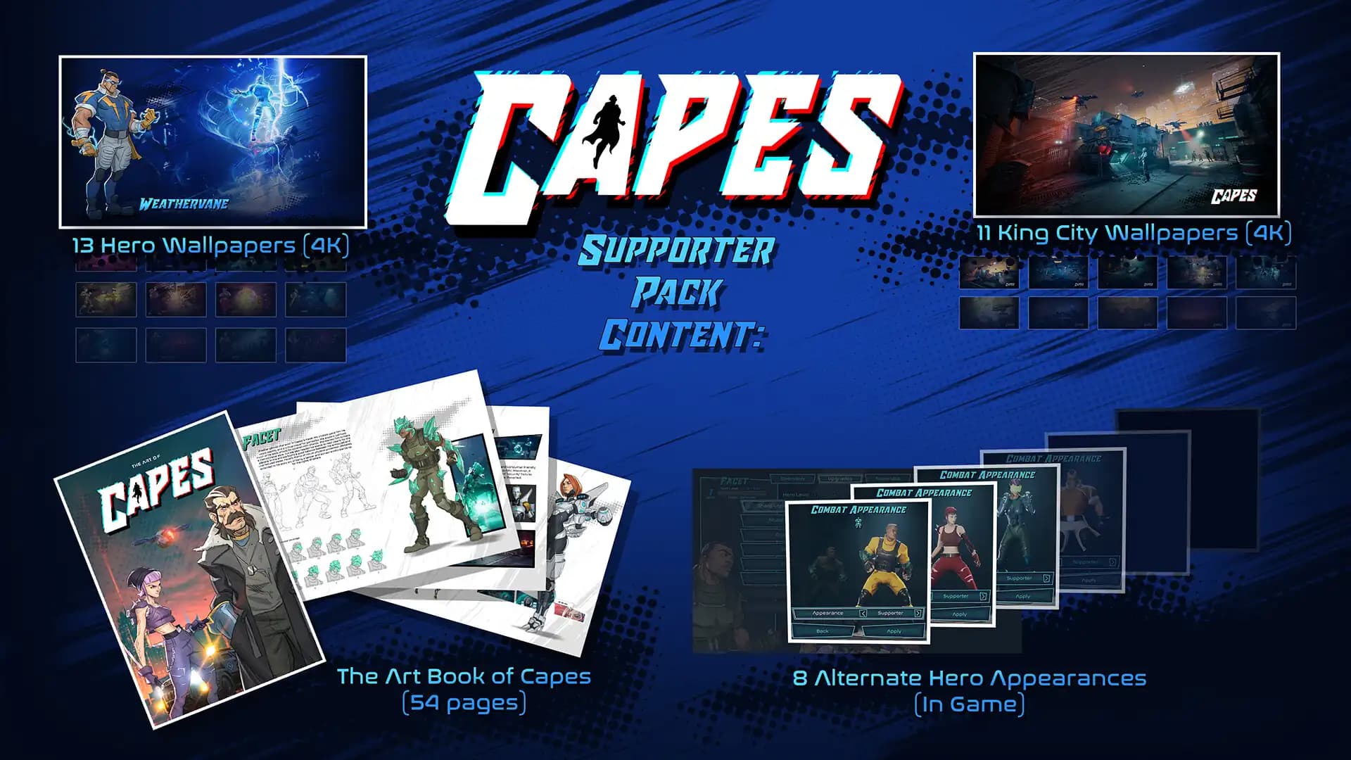 Capes - Supporter Pack media 1