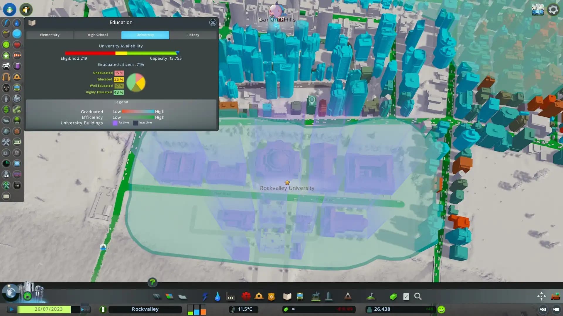 Cities: Skylines - Campus media 2