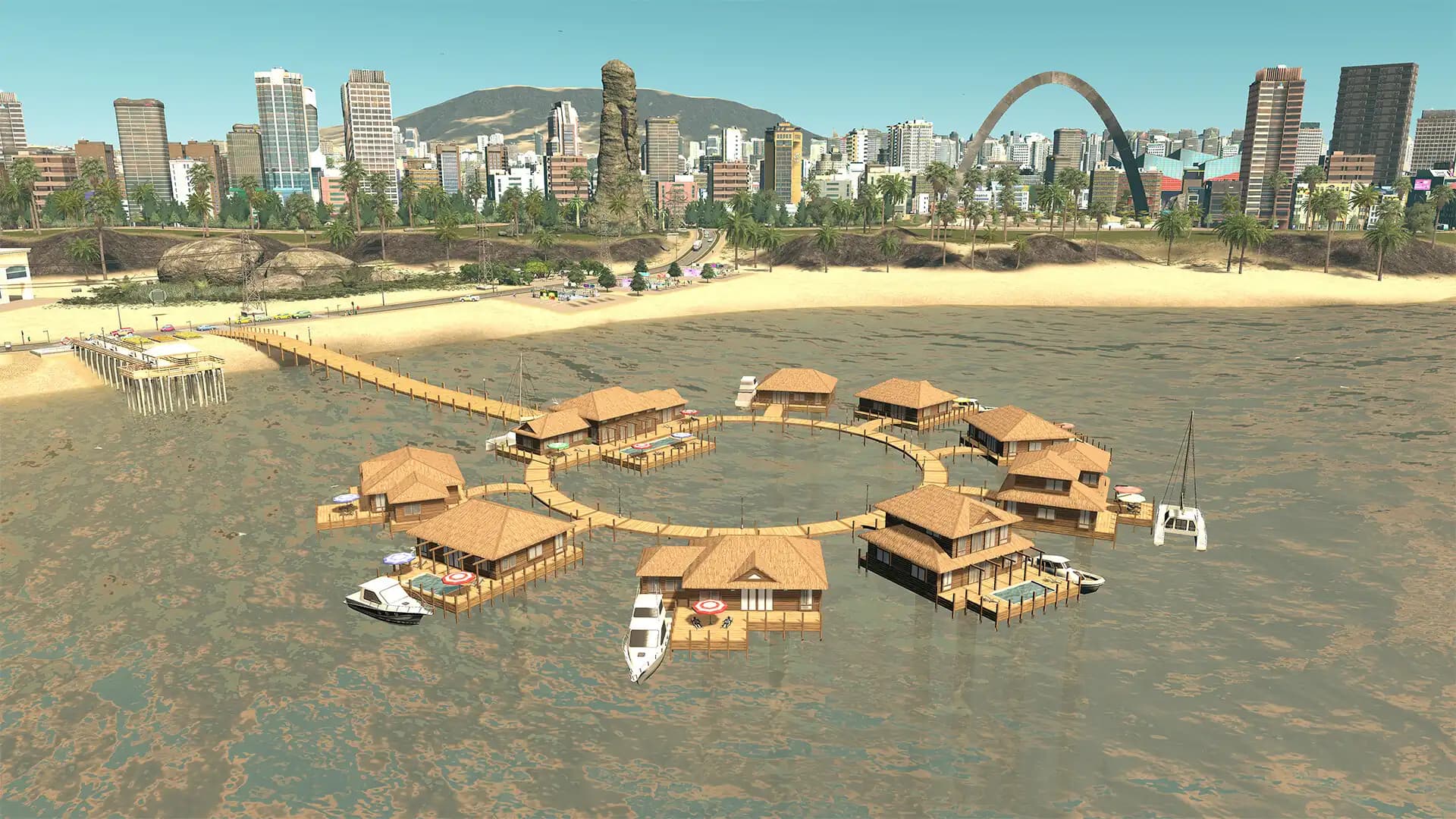 Cities: Skylines - Hotels & Retreats media 4