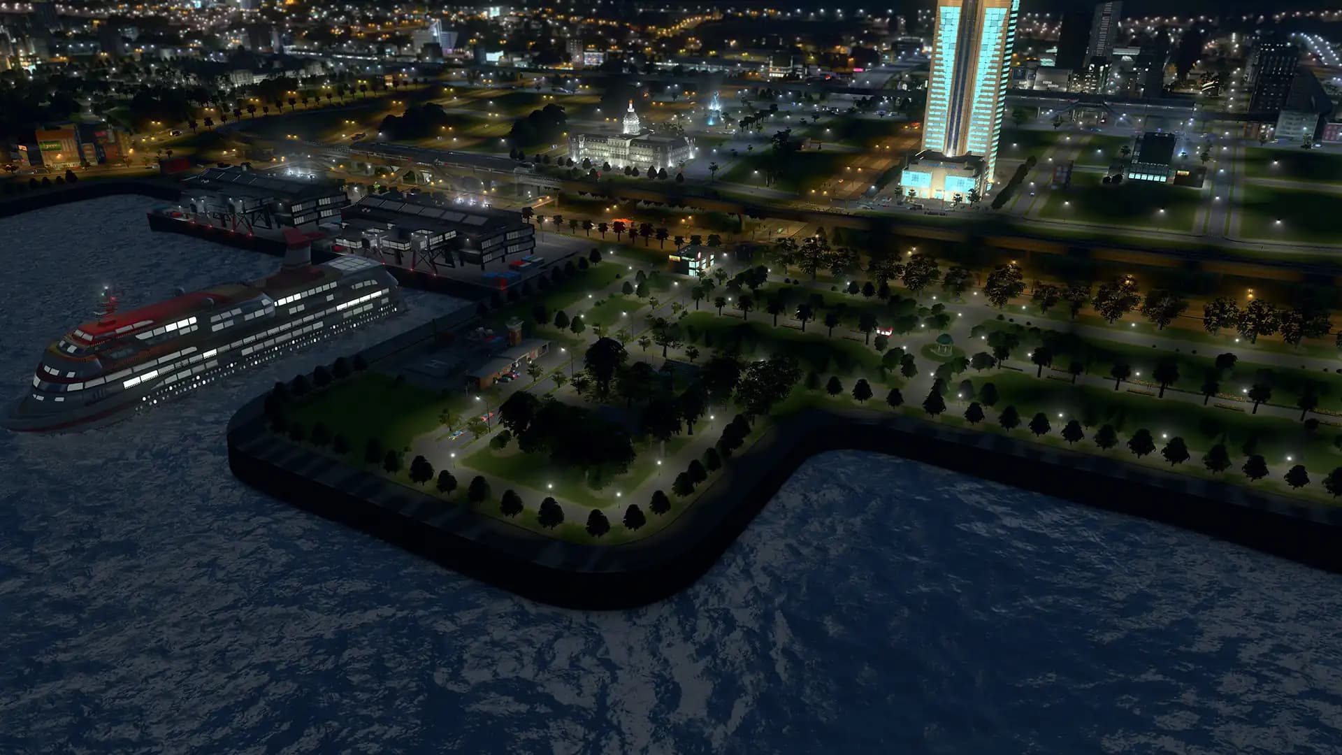 Cities: Skylines - Sunset Harbor media 1