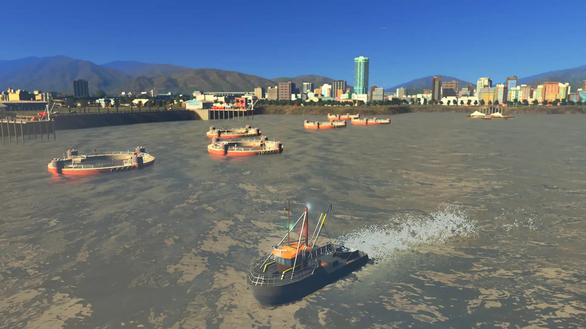 Cities: Skylines - Sunset Harbor media 2