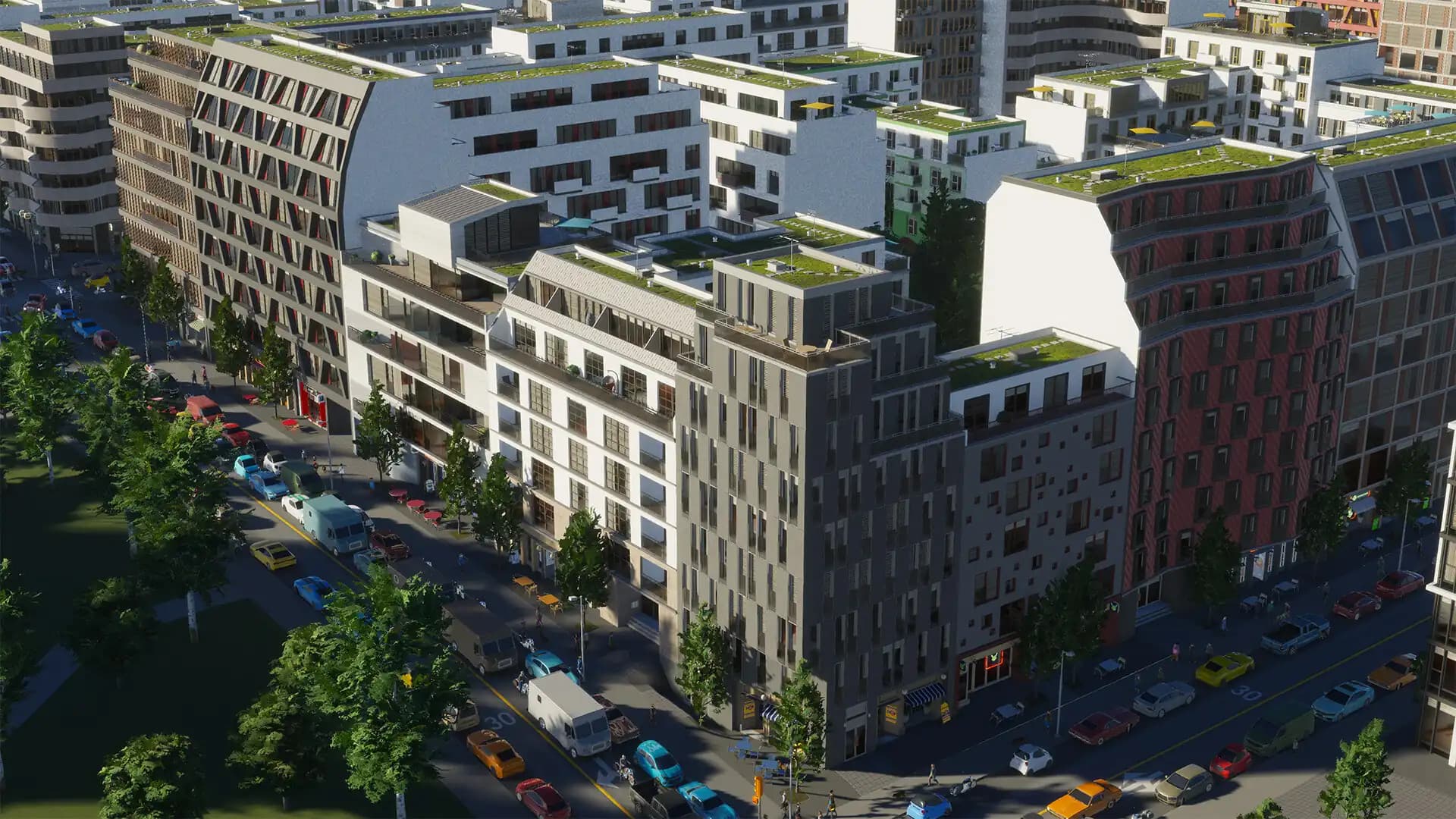 Cities: Skylines II - Creator Pack: Urban Promenades media 4
