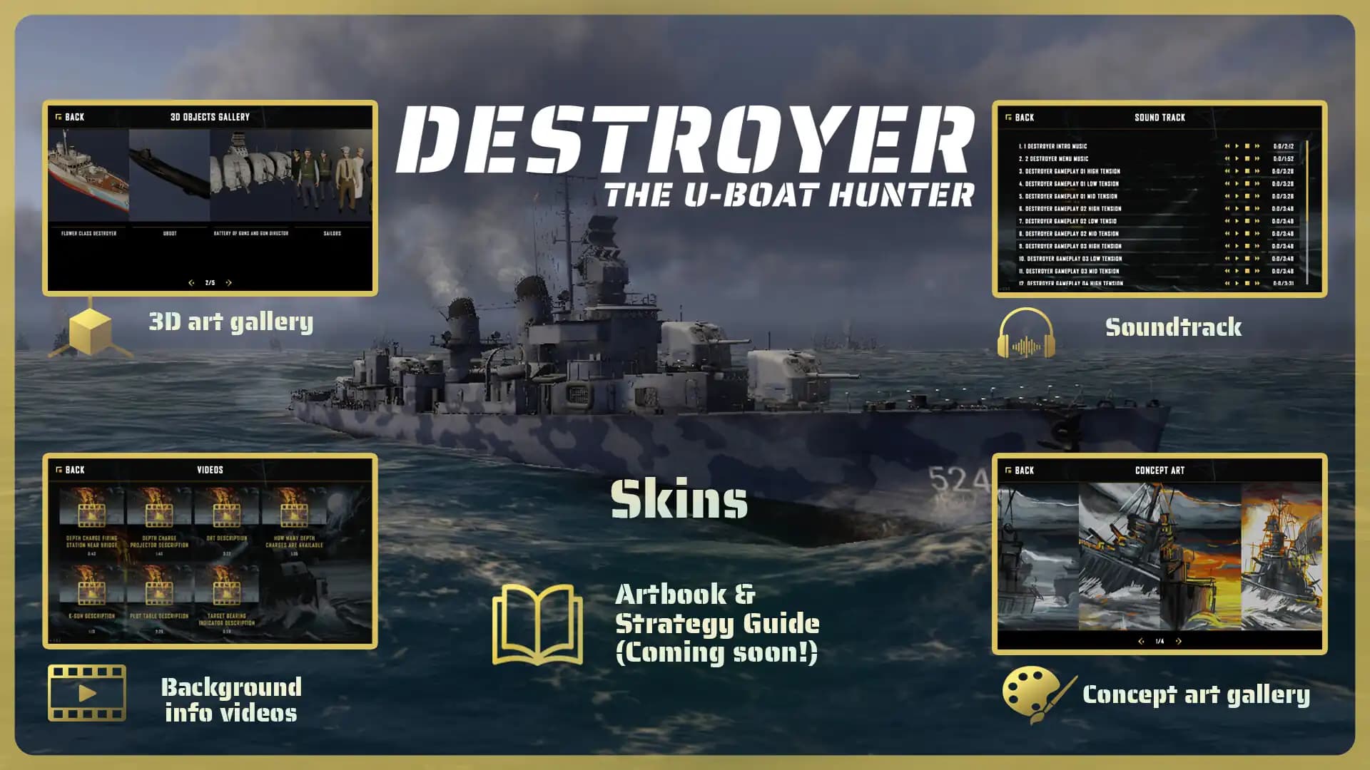 Destroyer: The U-Boat Hunter - Supporter Pack media 1