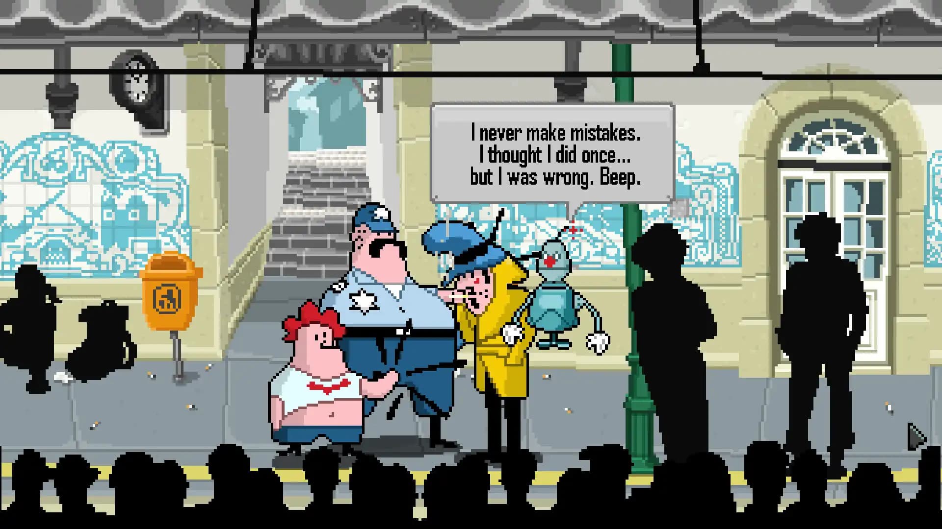 Detective Case and Clown Bot in: The Express Killer media 1
