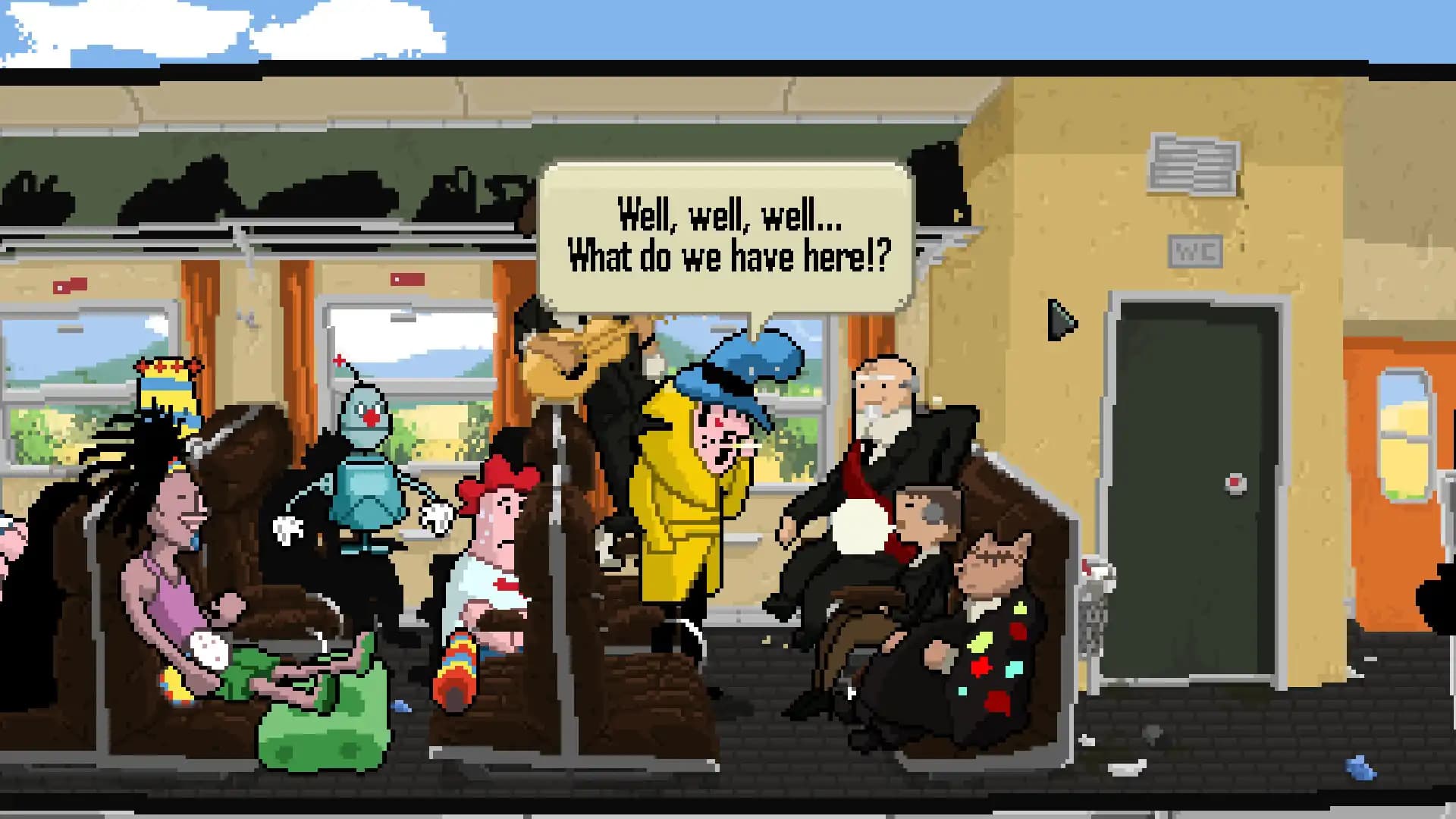 Detective Case and Clown Bot in: The Express Killer media 4
