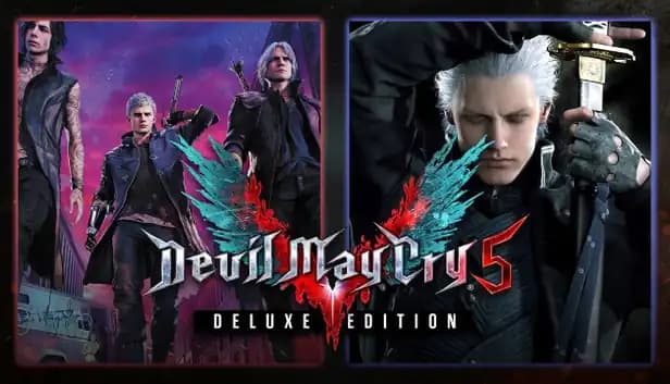 Devil May Cry 5 Deluxe + Vergil cover