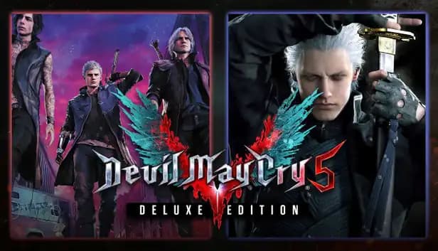 Devil May Cry 5 Deluxe + Vergil cover
