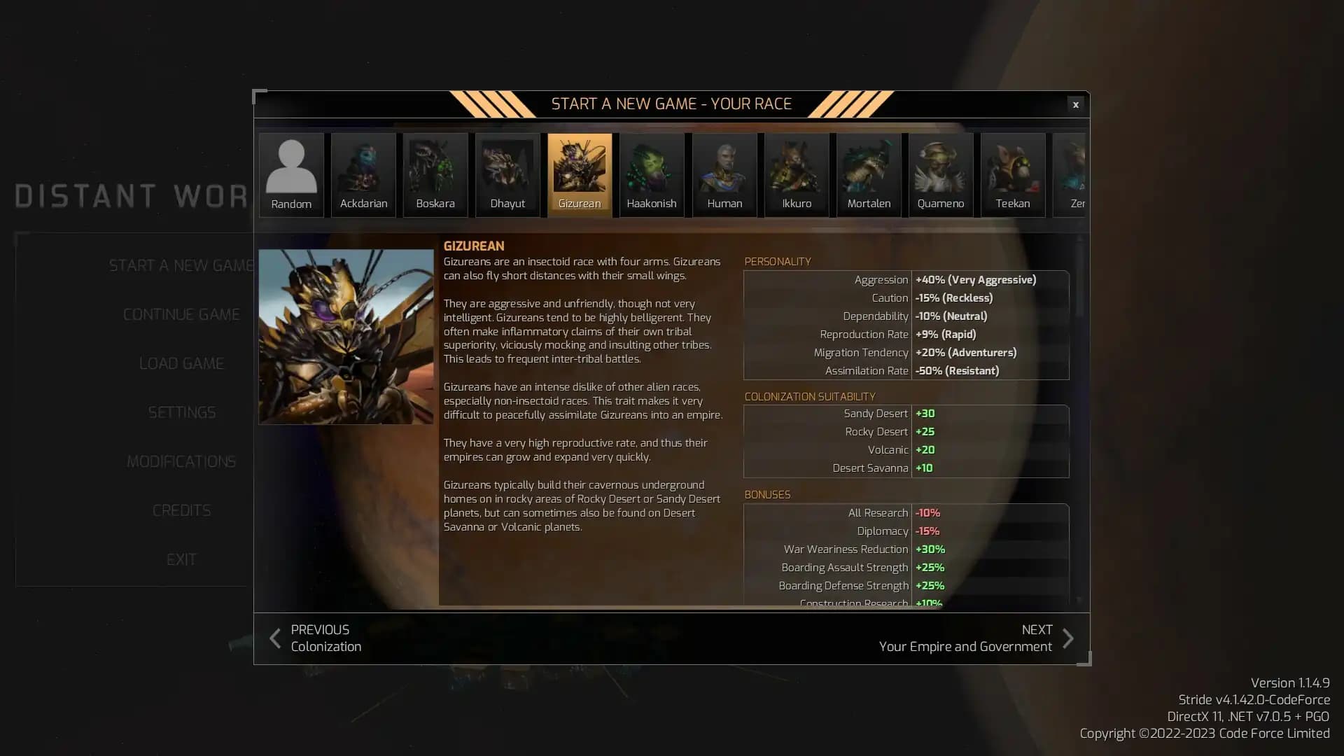 Distant Worlds 2: Factions - Quameno and Gizureans media 2