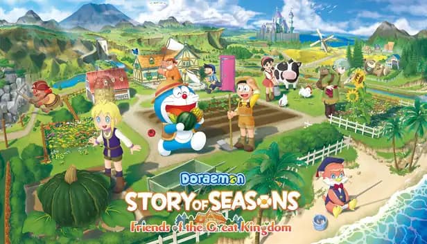 Doraemon Story of Seasons: Friends of the Great Kingdom cover