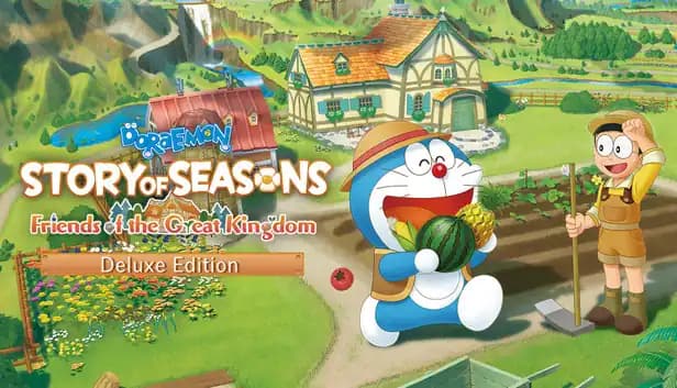 Doraemon Story of Seasons: Friends of the Great Kingdom Deluxe Edition cover