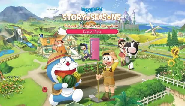 Doraemon Story of Seasons: Friends of the Great Kingdom Season Pass cover