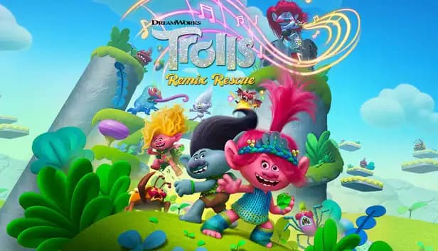 DreamWorks Trolls Remix Rescue cover
