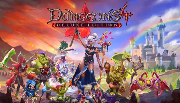 Dungeons 4 - Deluxe Edition cover