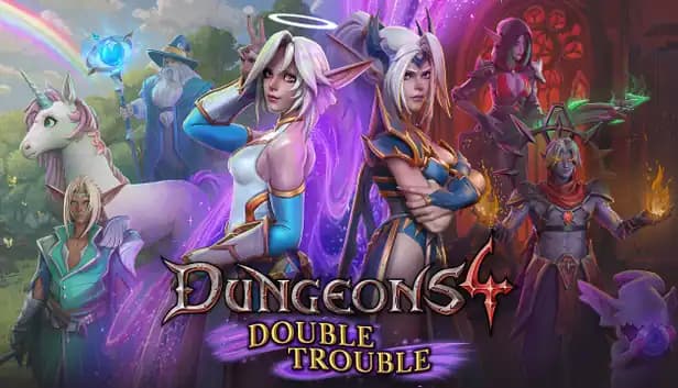 Dungeons 4 - Double Trouble cover