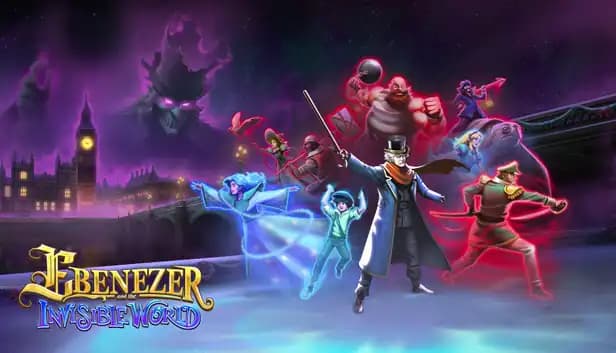 Ebenezer and the Invisible World cover