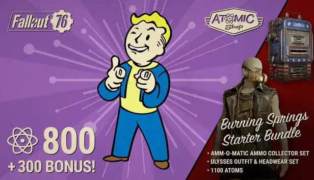 Fallout 76: Burning Springs Starter Bundle cover